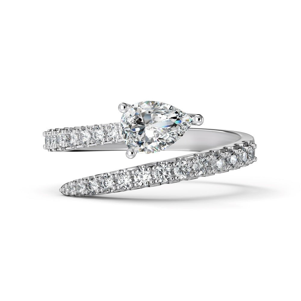 Anafi Pear Ring - Rings | Moarén