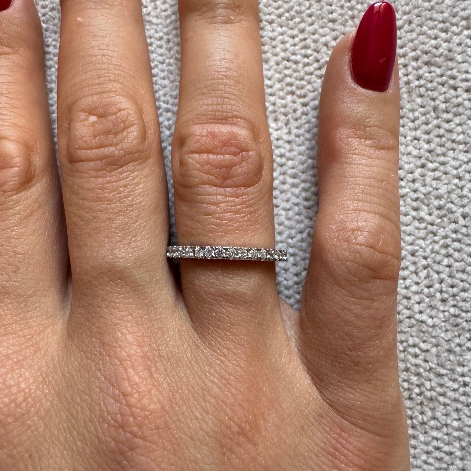 Azur Petite Eternity Band - Rings | Moarén