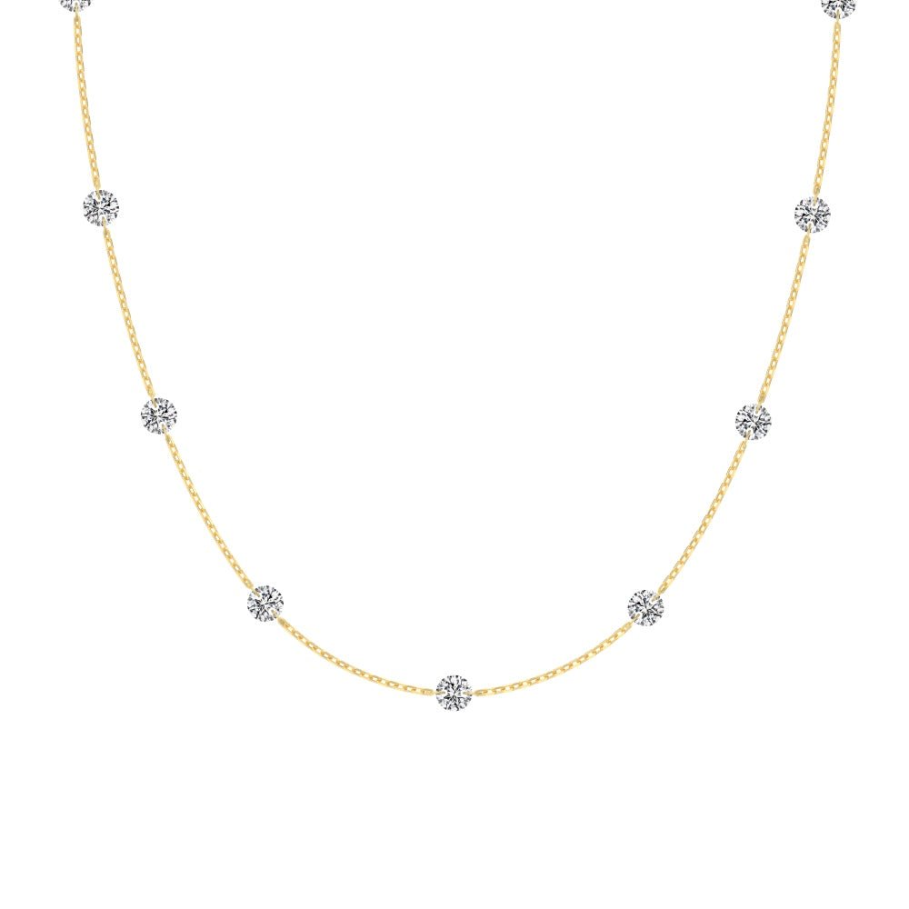 Borakay Cut Stones Necklace - Necklace | Moarén
