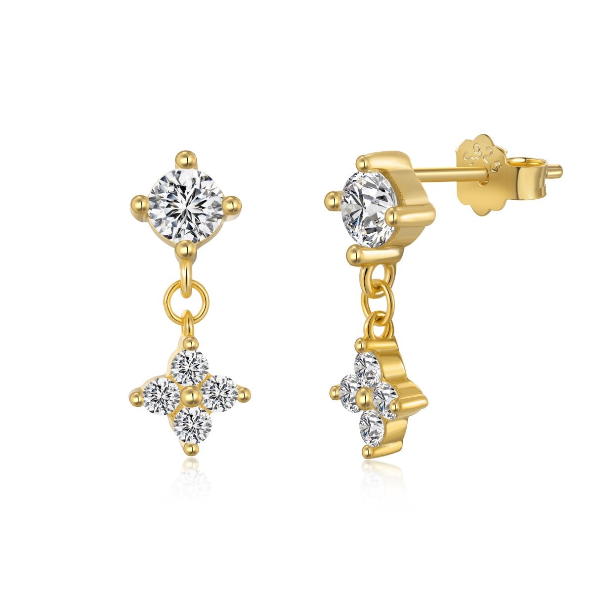 Deià Flower Drop Studs - Earrings | Moarén