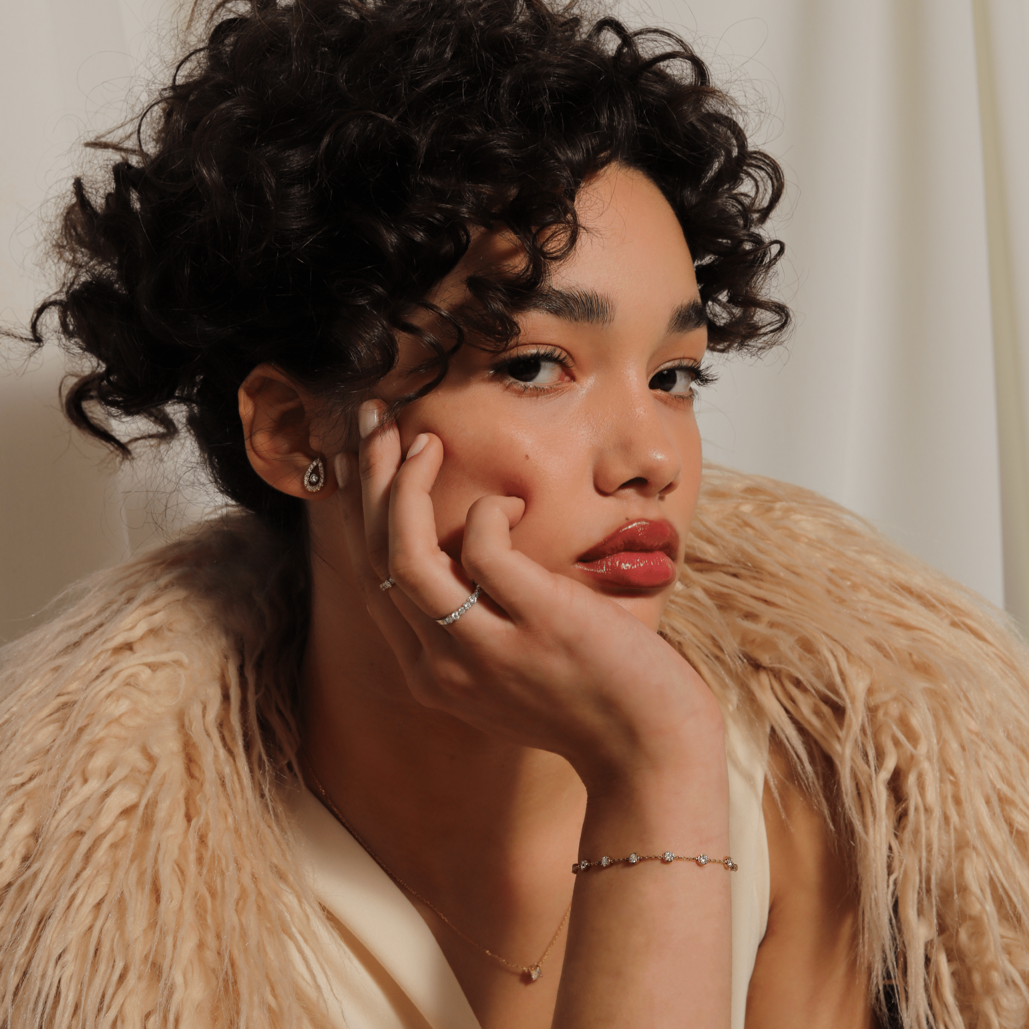 Nerina Diamond Extension - Earrings | Moarén