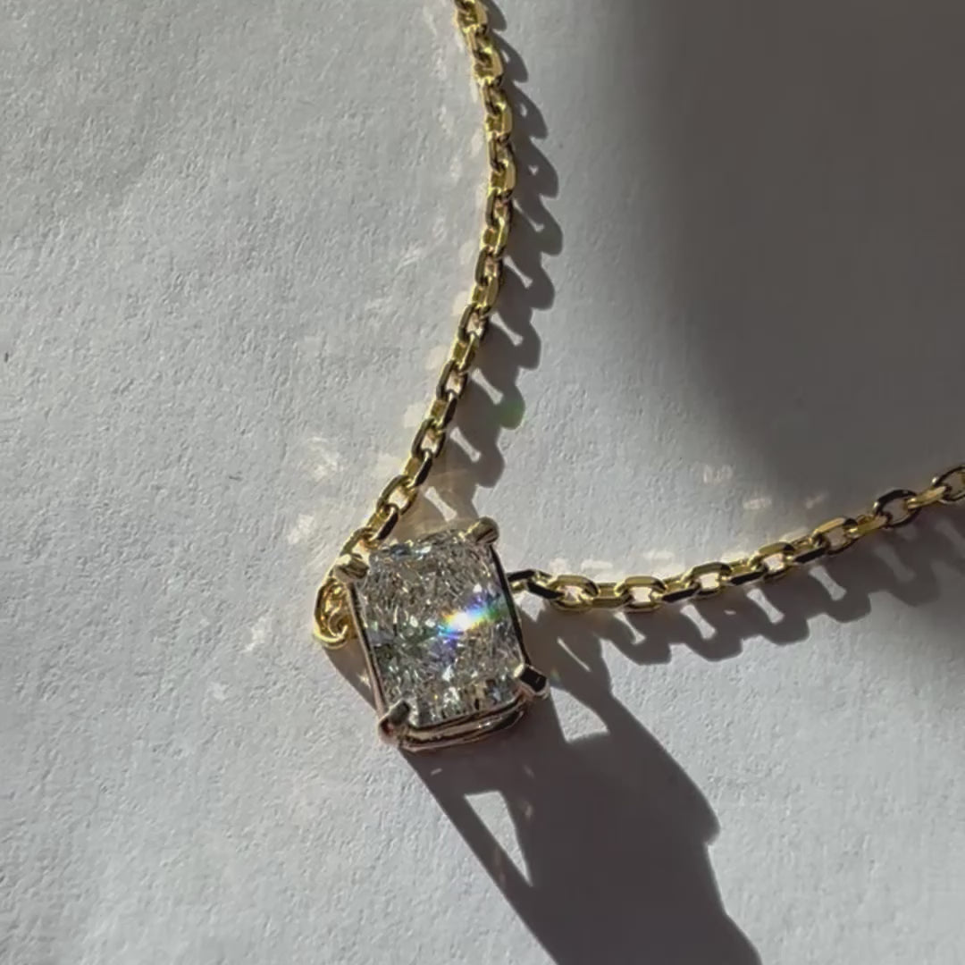 Radia Diamond Necklace - Necklaces | Moarén