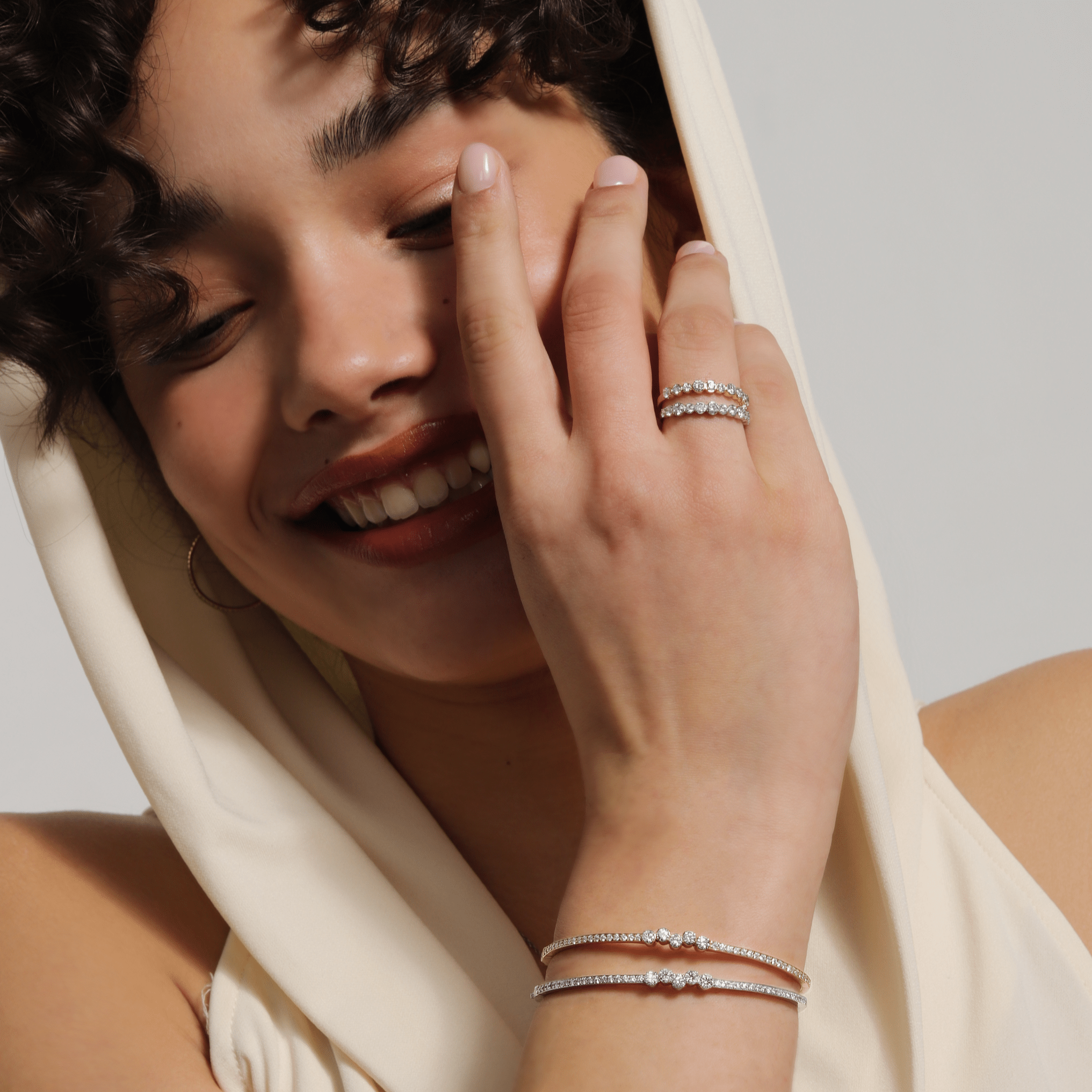 Rhea Diamond Ring - Rings | Moarén