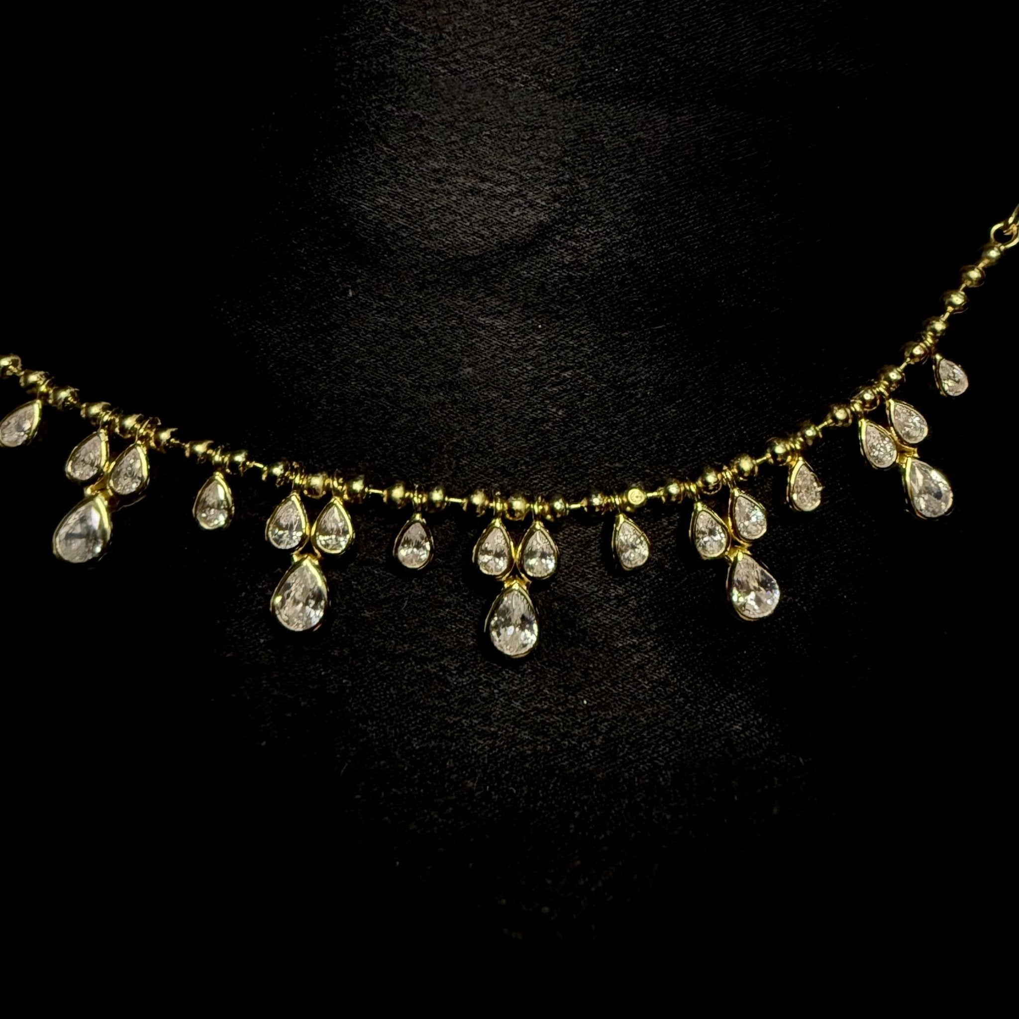 Sauris Pear Droplet Necklace - Necklace | Moarén