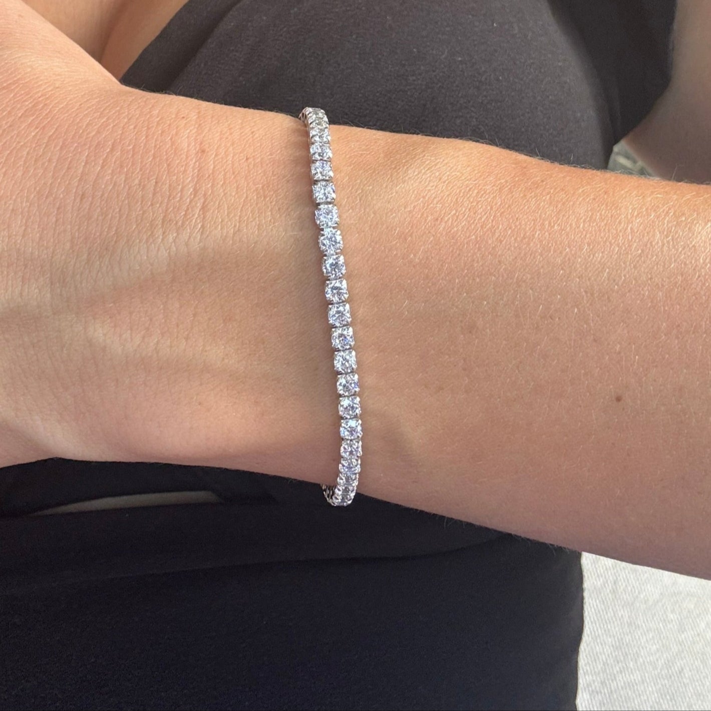 St. Tropez Tennis Bracelet - Bracelets | Moarén