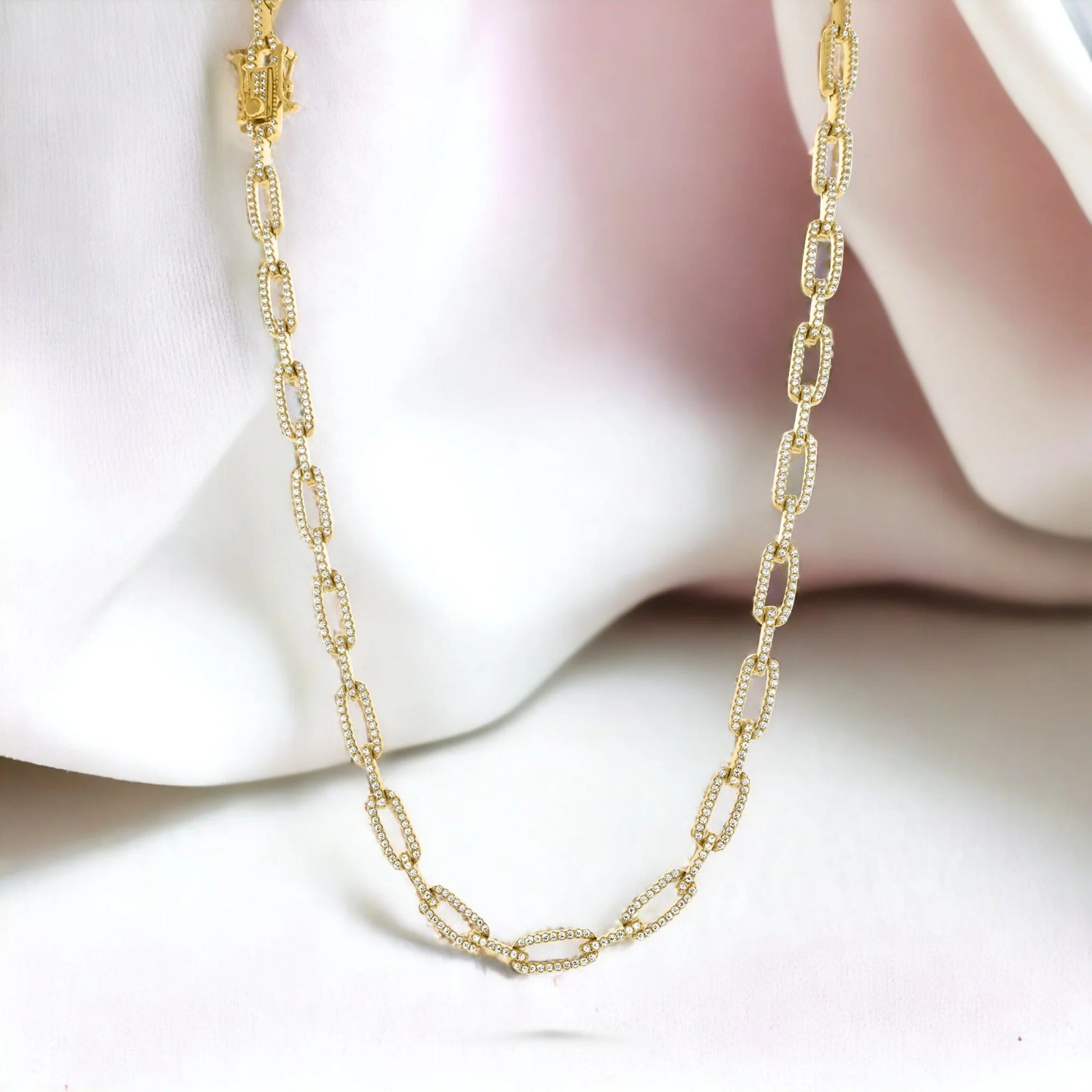 Zermatt Paperclip Necklace - Necklace | Moarén