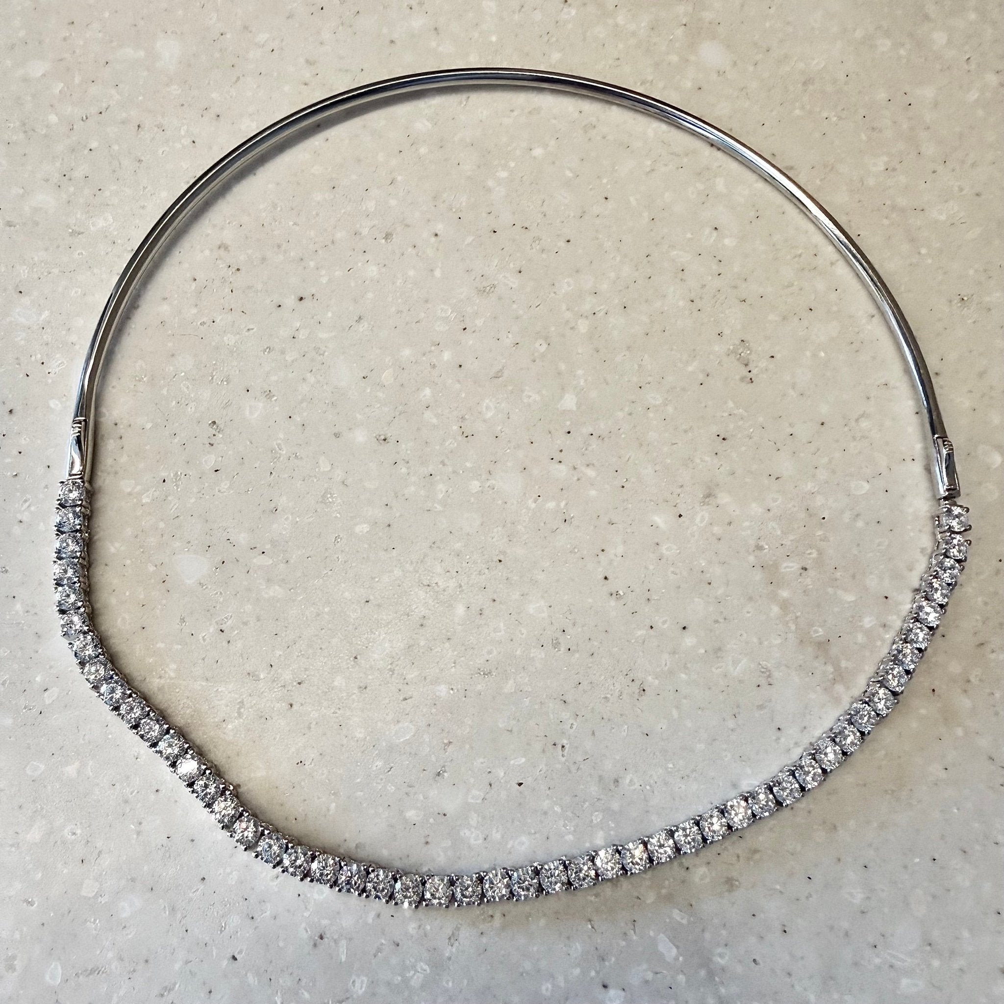 Chamonix Tennis Collar Necklace - Necklace | Moarén