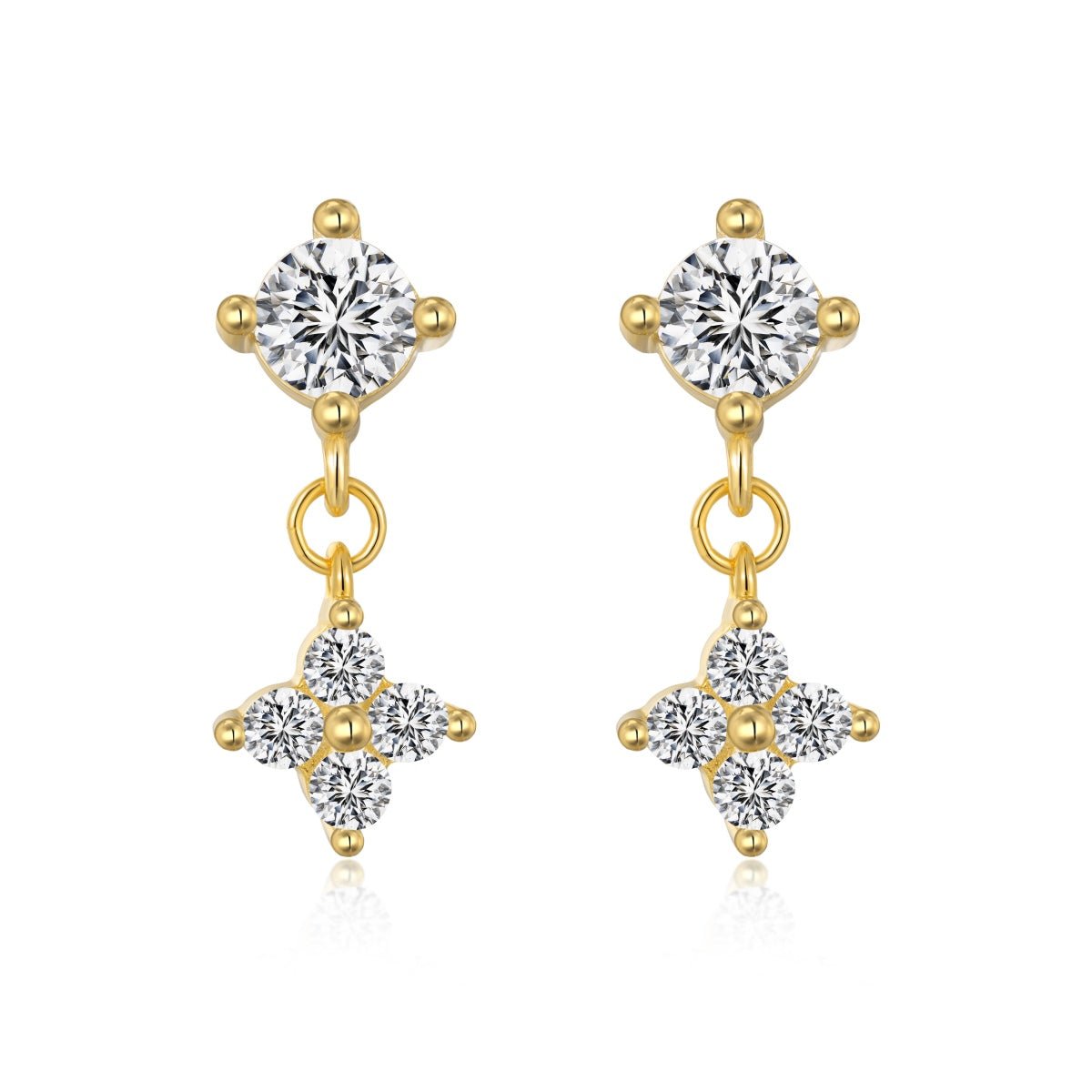 Deià Flower Drop Studs - Earrings | Moarén