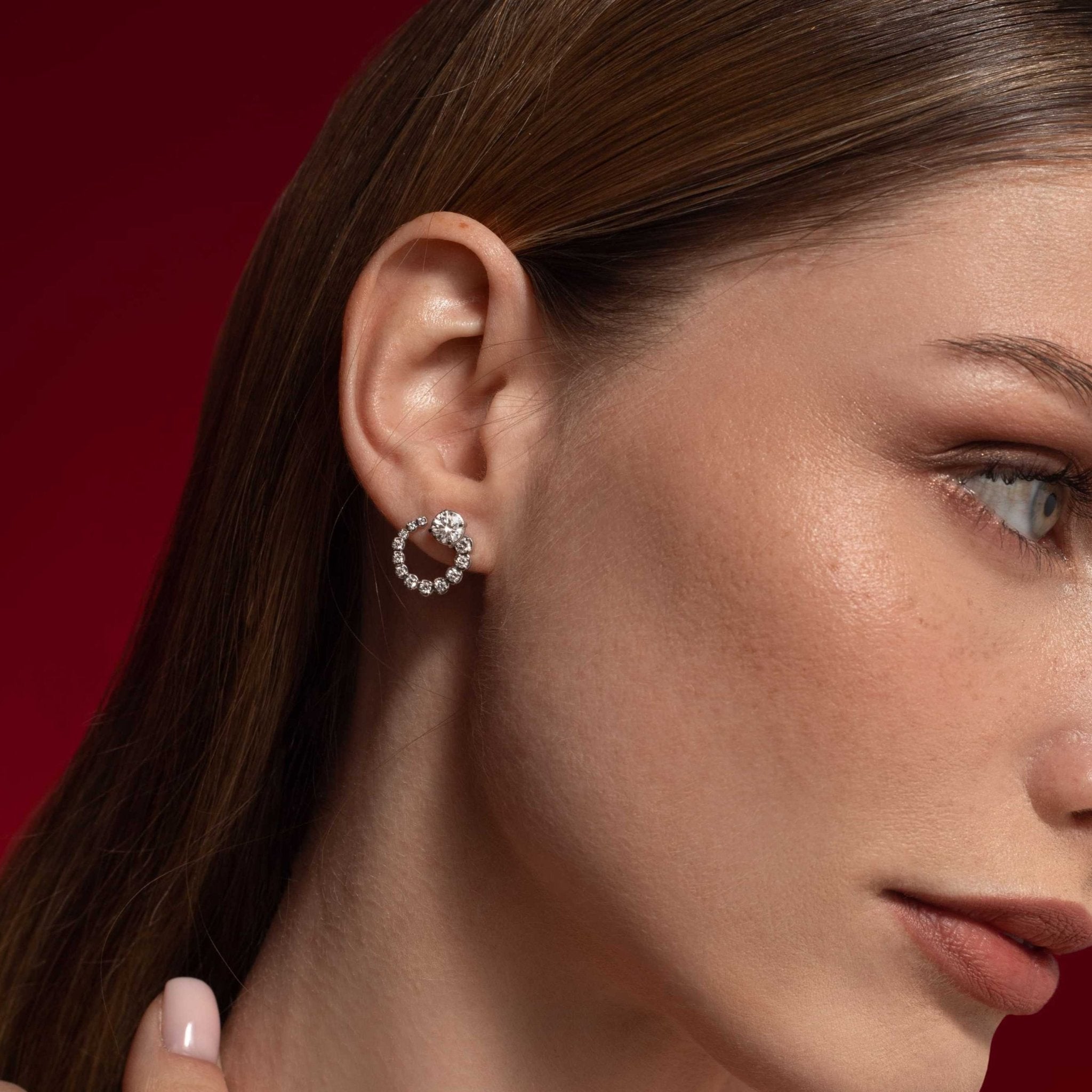 Eclipsa Diamond Extension - Earrings | Celestia Fine Jewelry