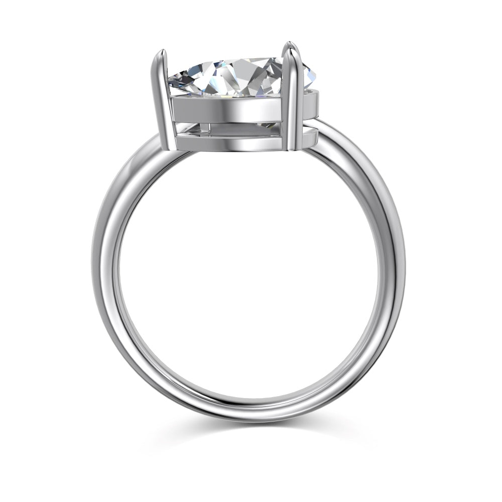 Floating East - West Pear Ring - Rings | Moarén