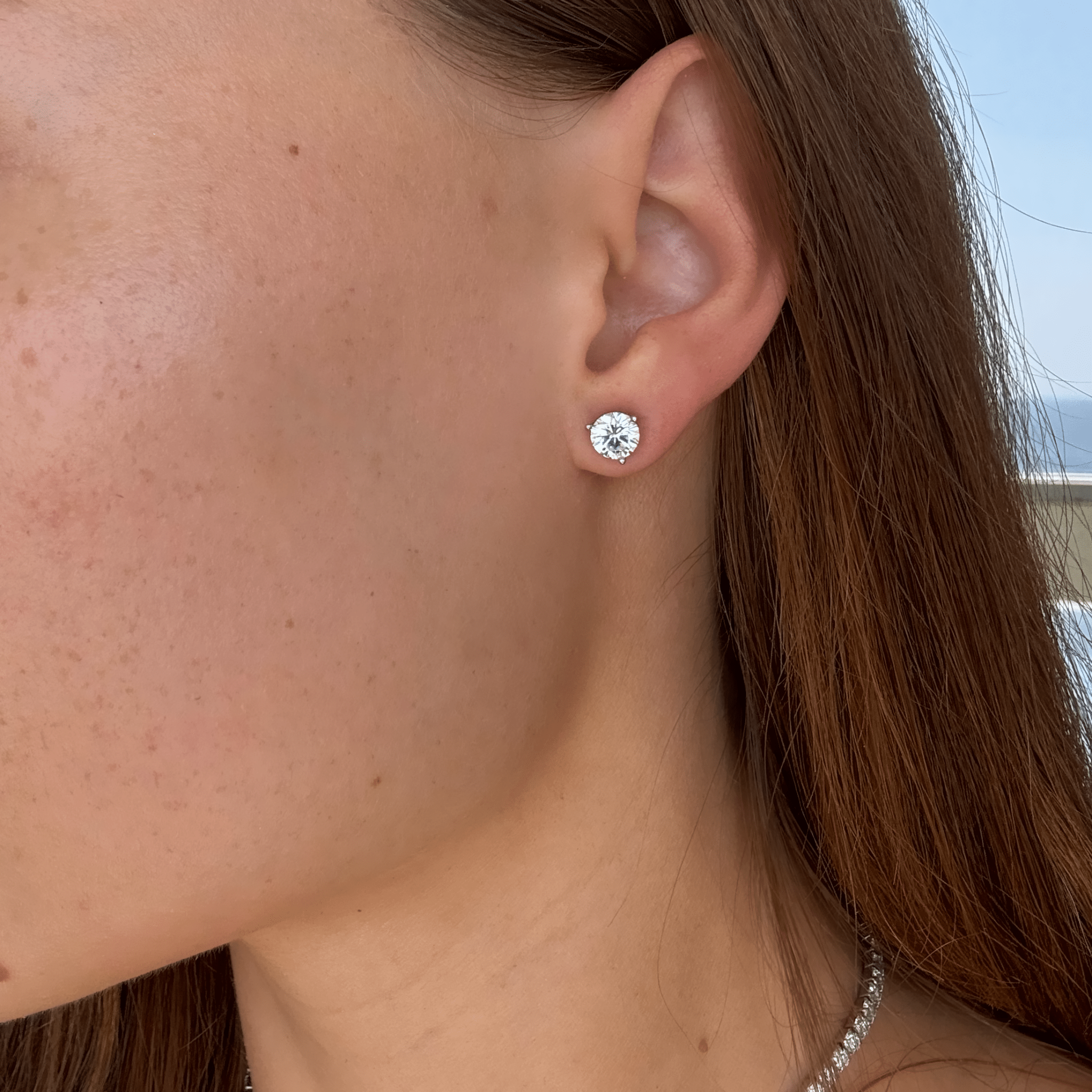Garda 6mm Round Studs - Earrings | Moarén