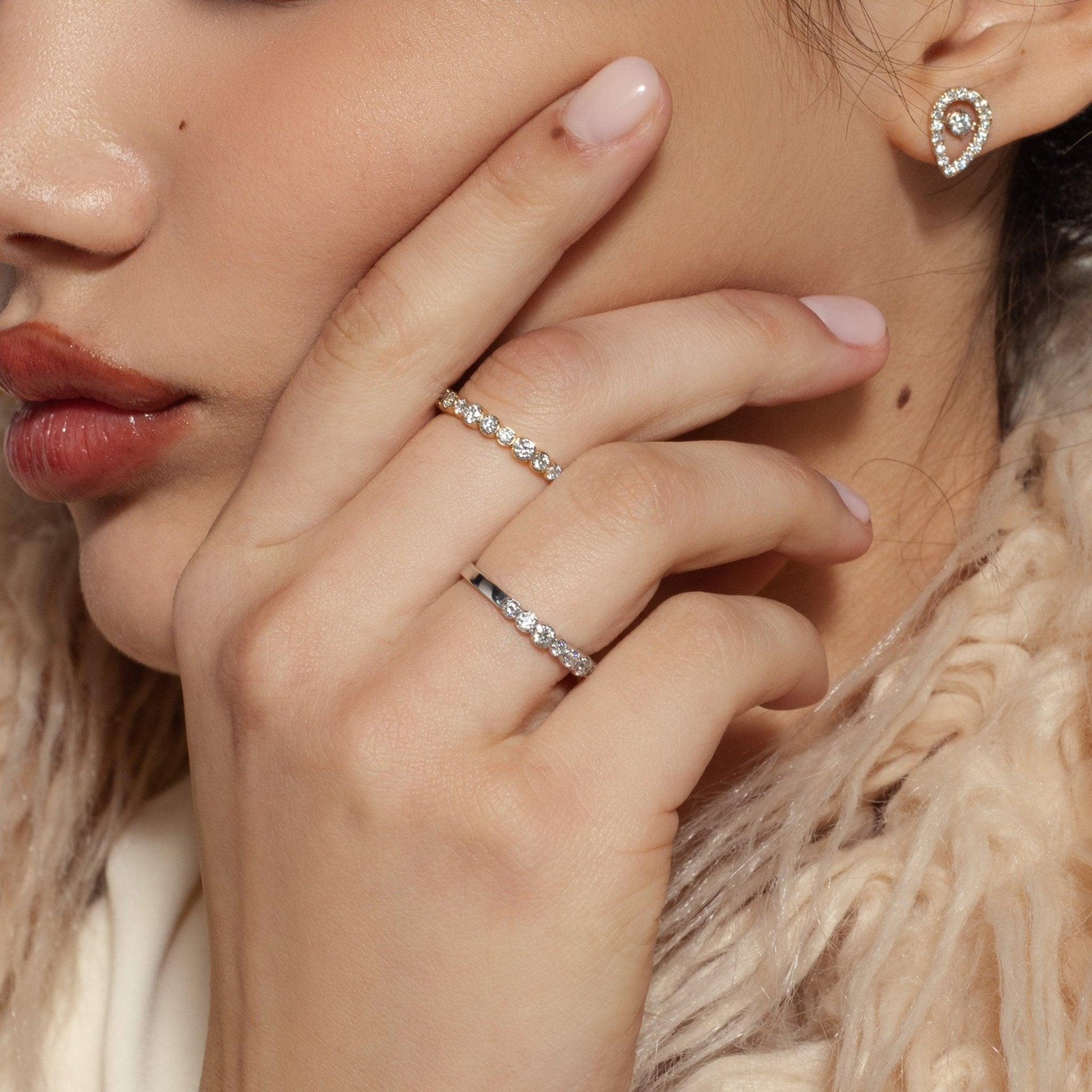 Rhea Diamond Ring - Rings | Moarén