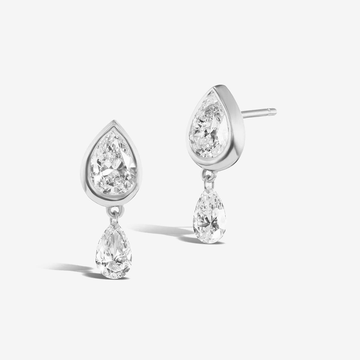 Sauris Double Pear Studs - Earrings | Moarén