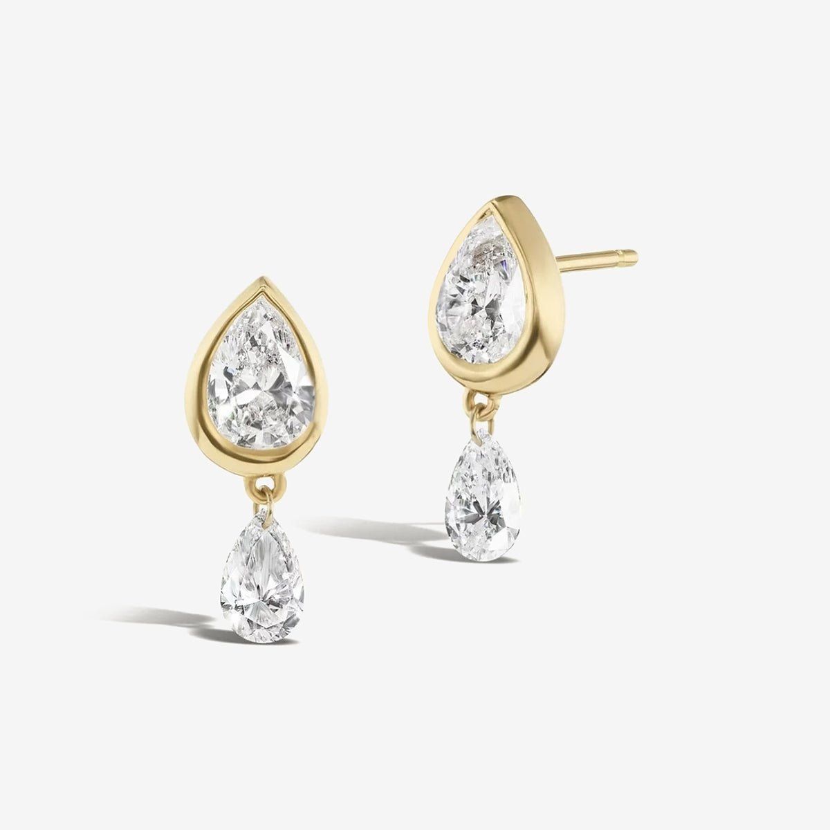 Sauris Double Pear Studs - Earrings | Moarén