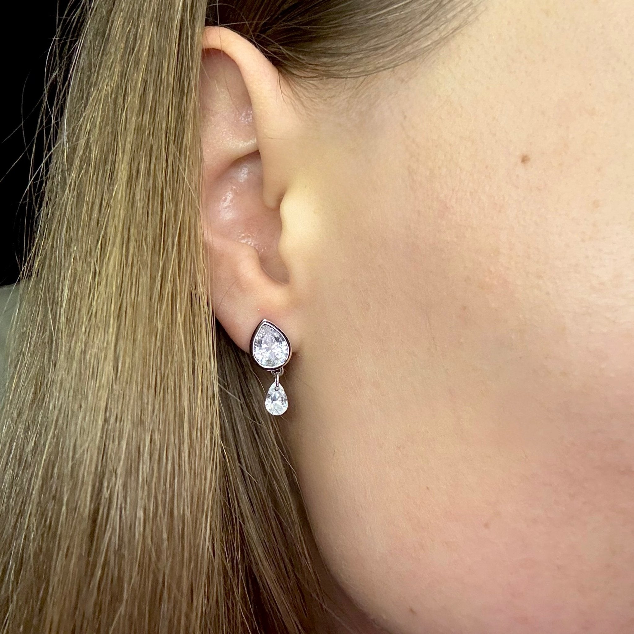 Sauris Double Pear Studs - Earrings | Moarén