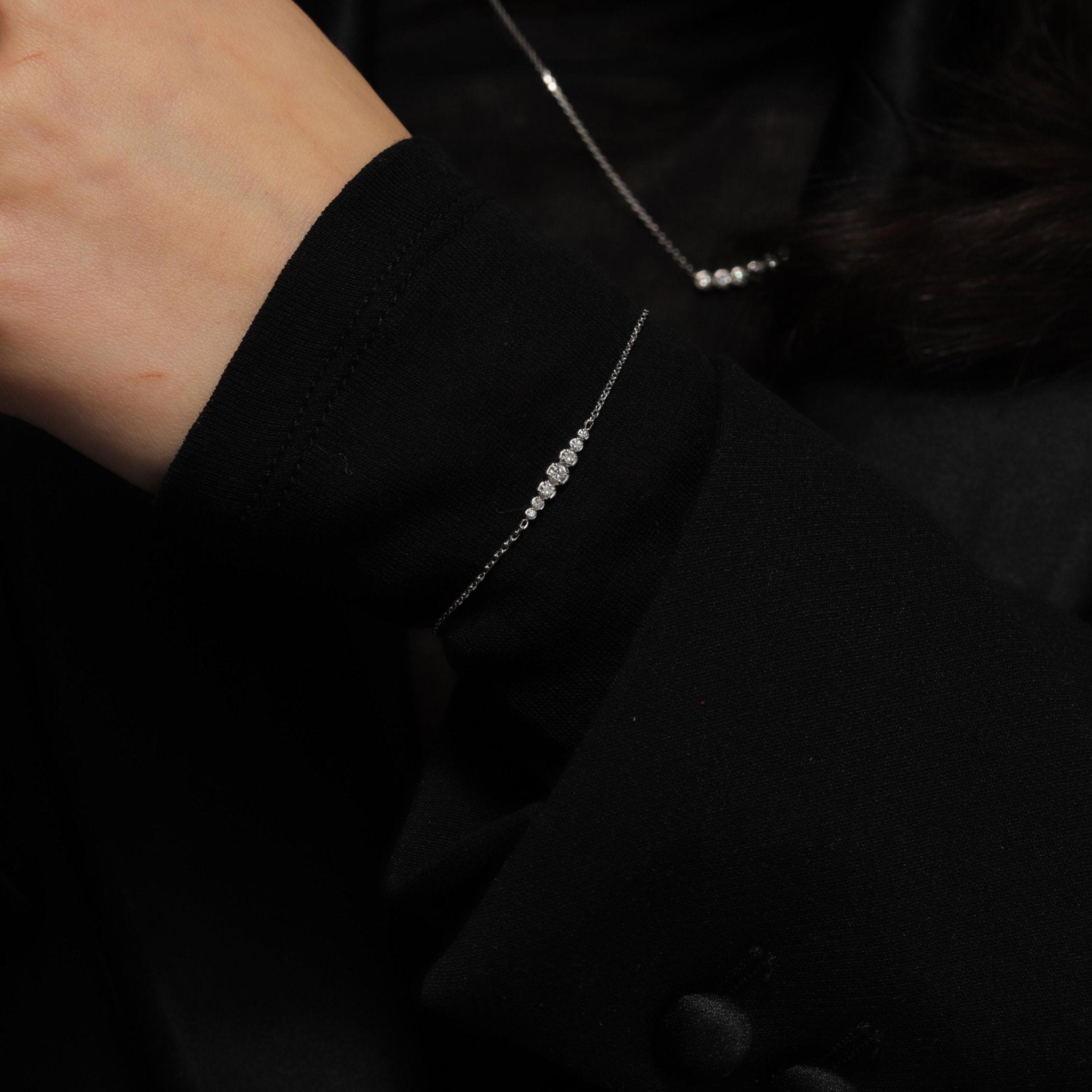 Serena Diamond Bracelet - Bracelets | Moarén