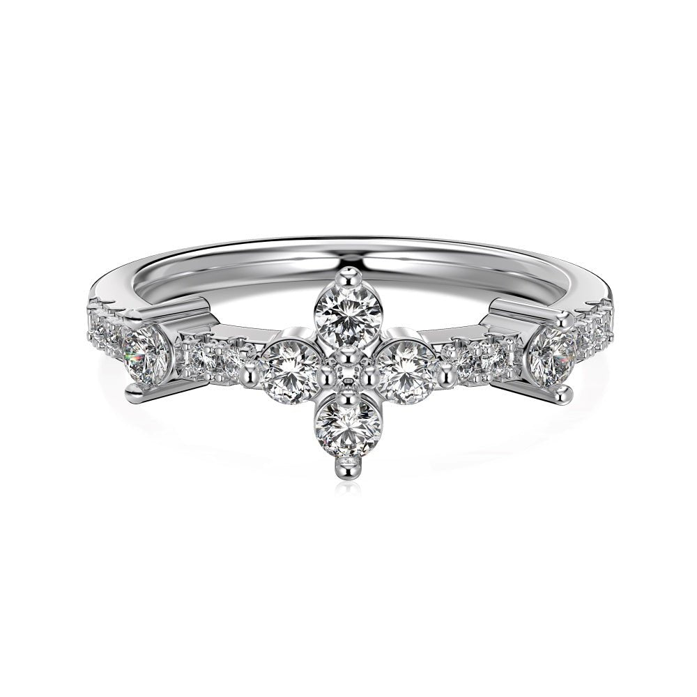 Seychelles Half - Pavé Band - Rings | Moarén