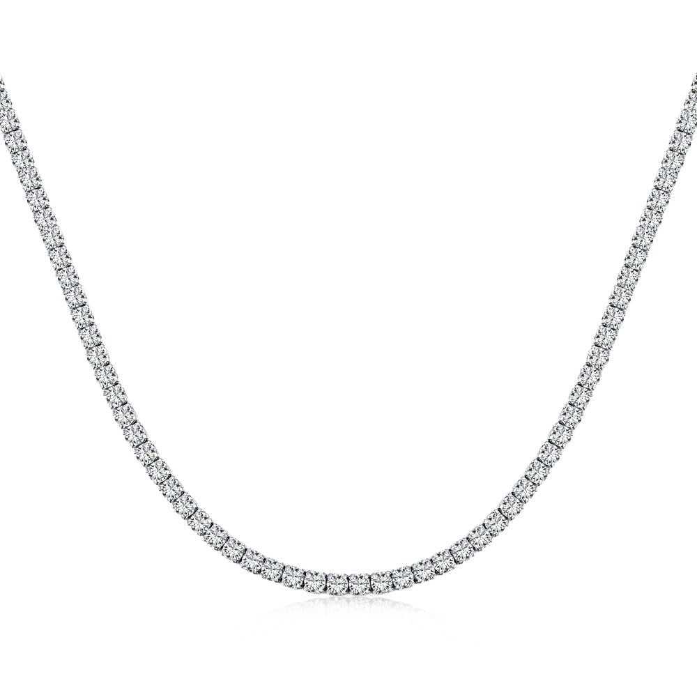 St. Tropez Tennis Necklace - Necklace | Moarén