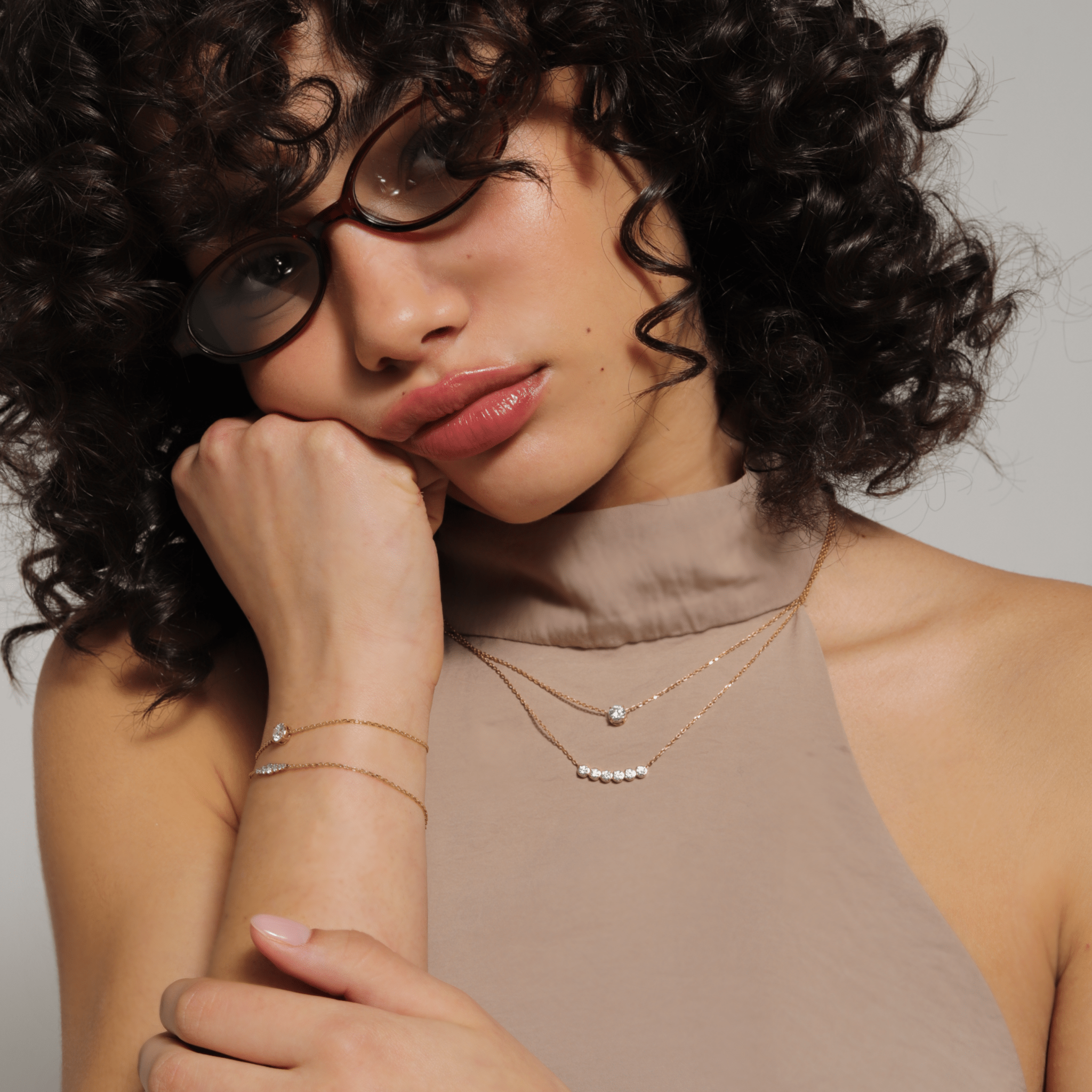 Talia Diamond Bracelet - Bracelets | Moarén