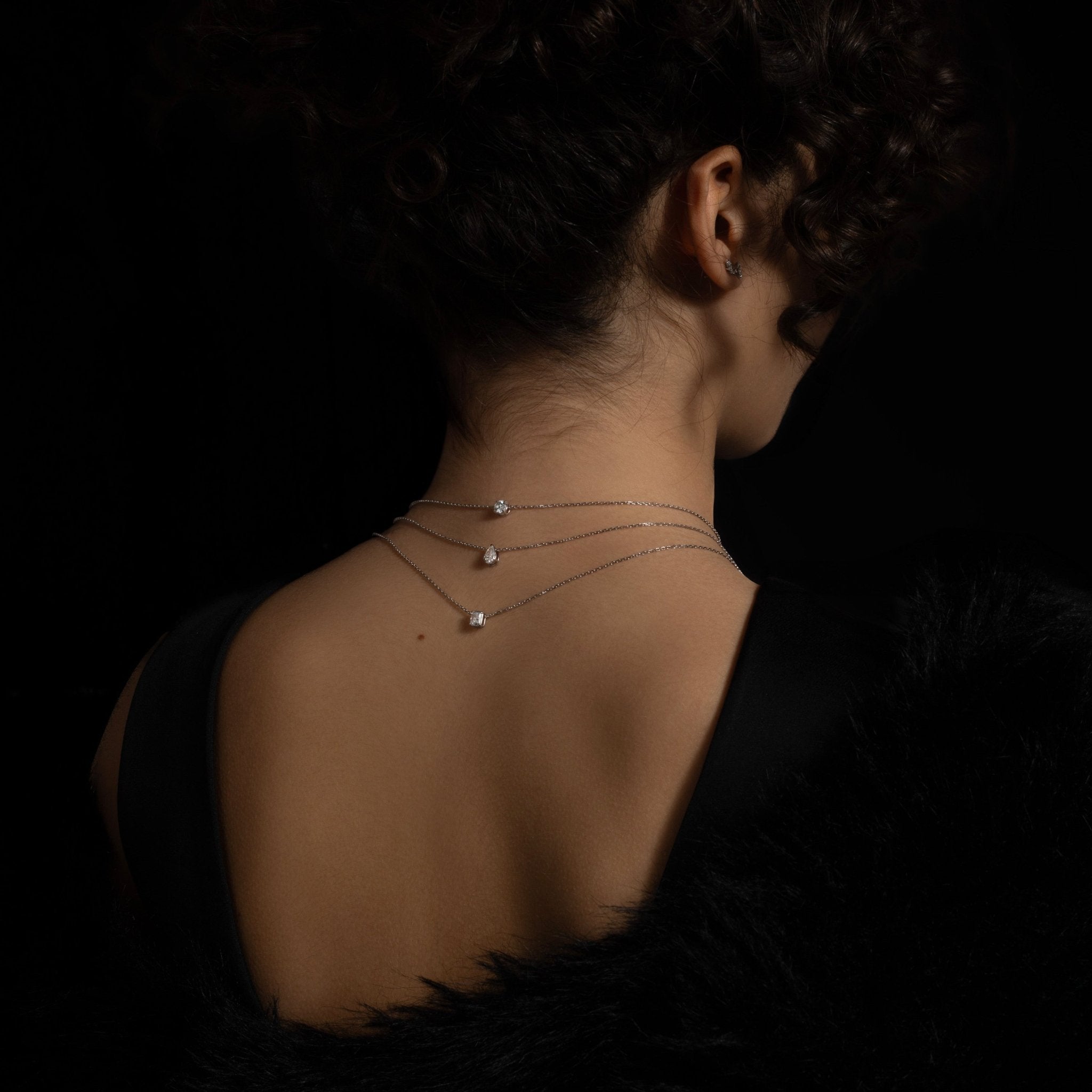 Talia Diamond Necklace - Necklace | Moarén