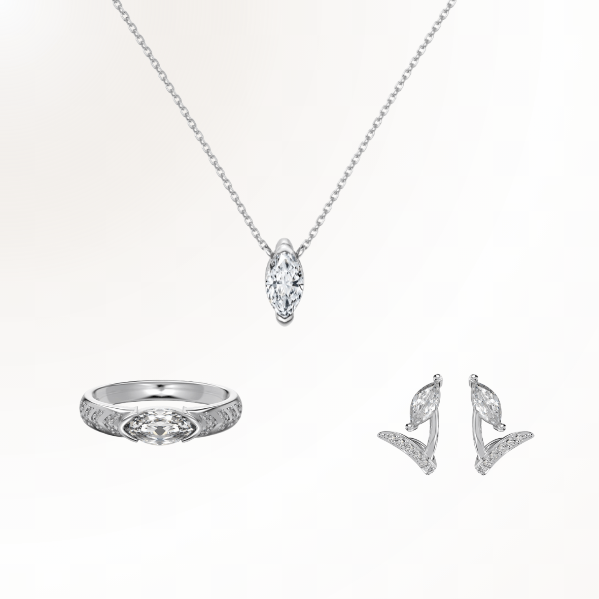 Tavira Marquise Set - | Moarén