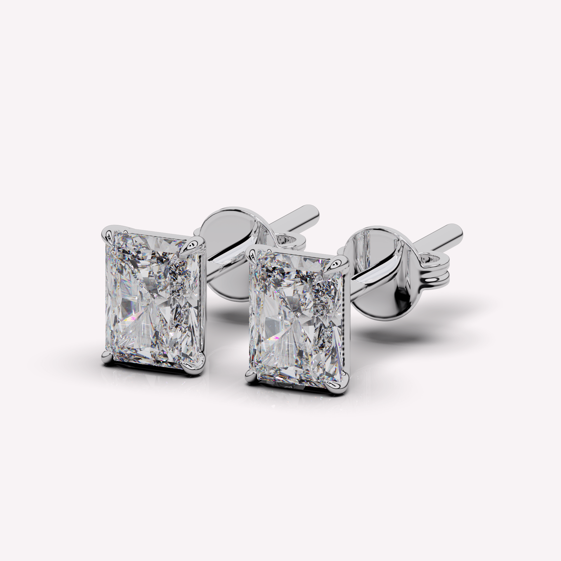 The Radiant Diamond Stud - Earrings | Moarén