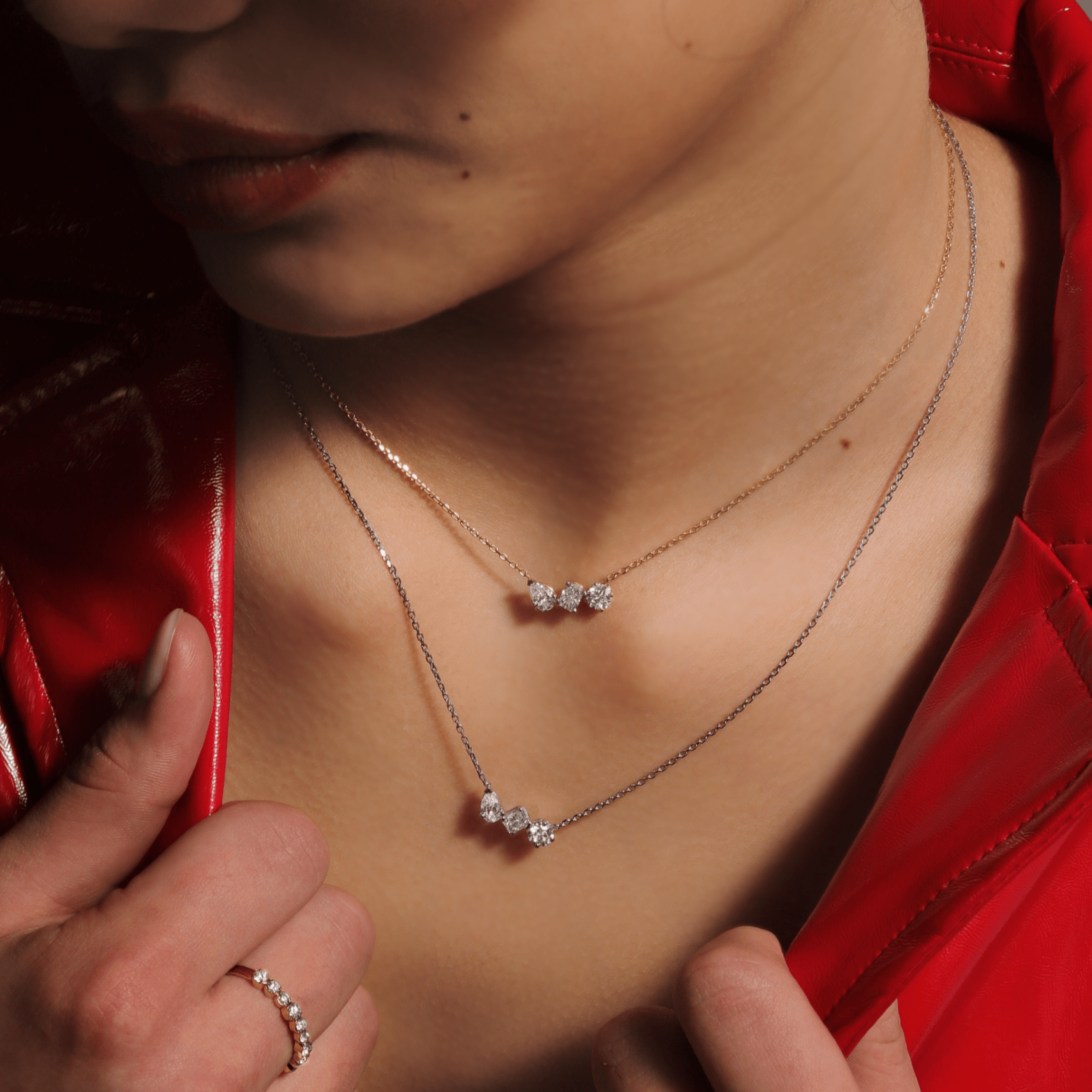 Triana Diamond Necklace - Necklace | Moarén