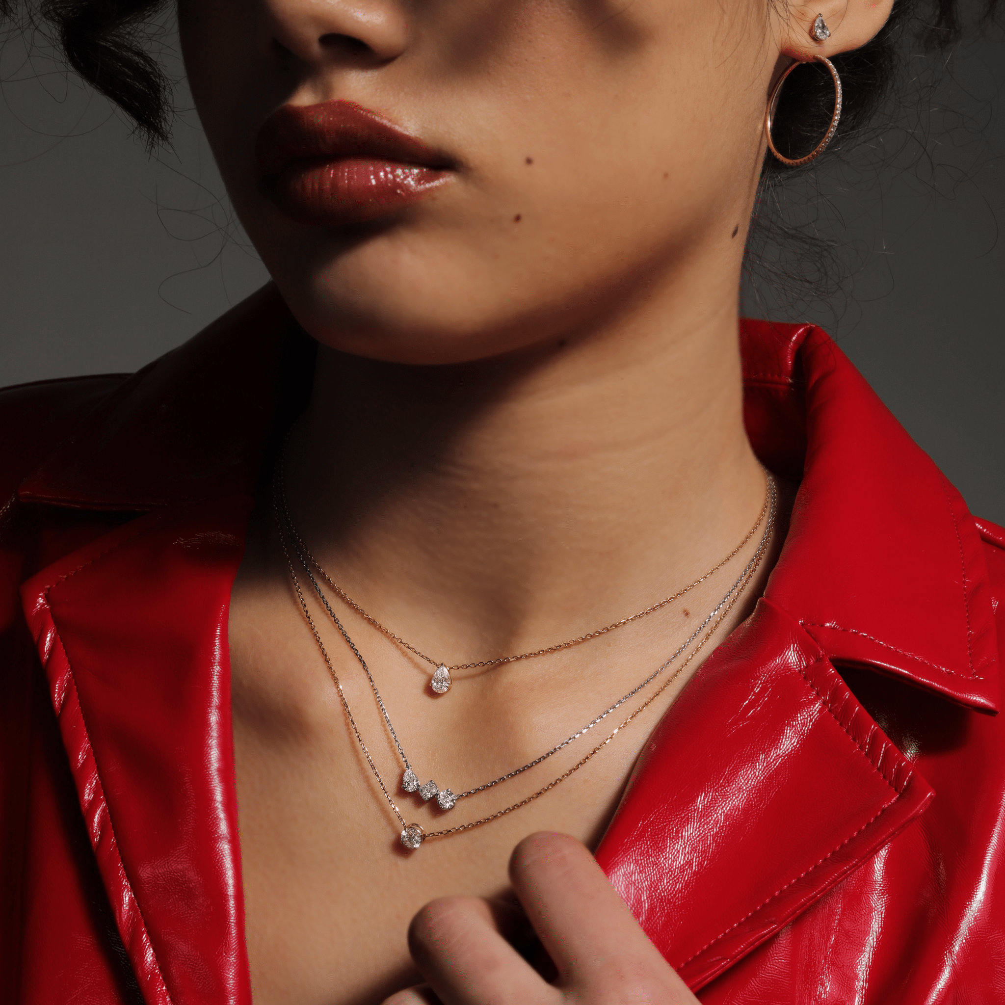 Triana Diamond Necklace - Necklace | Moarén