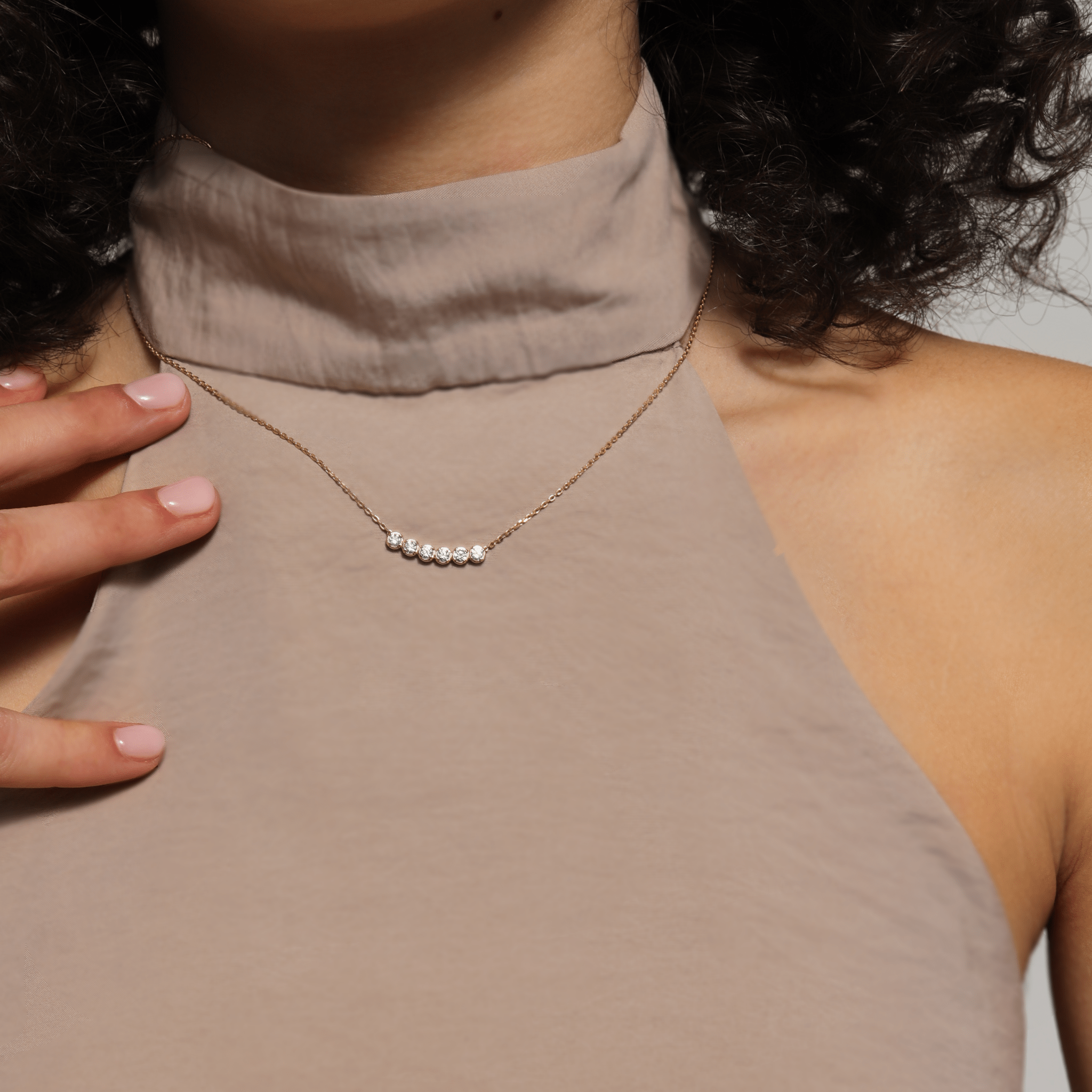 Yara Diamond Necklace - Necklace | Moarén