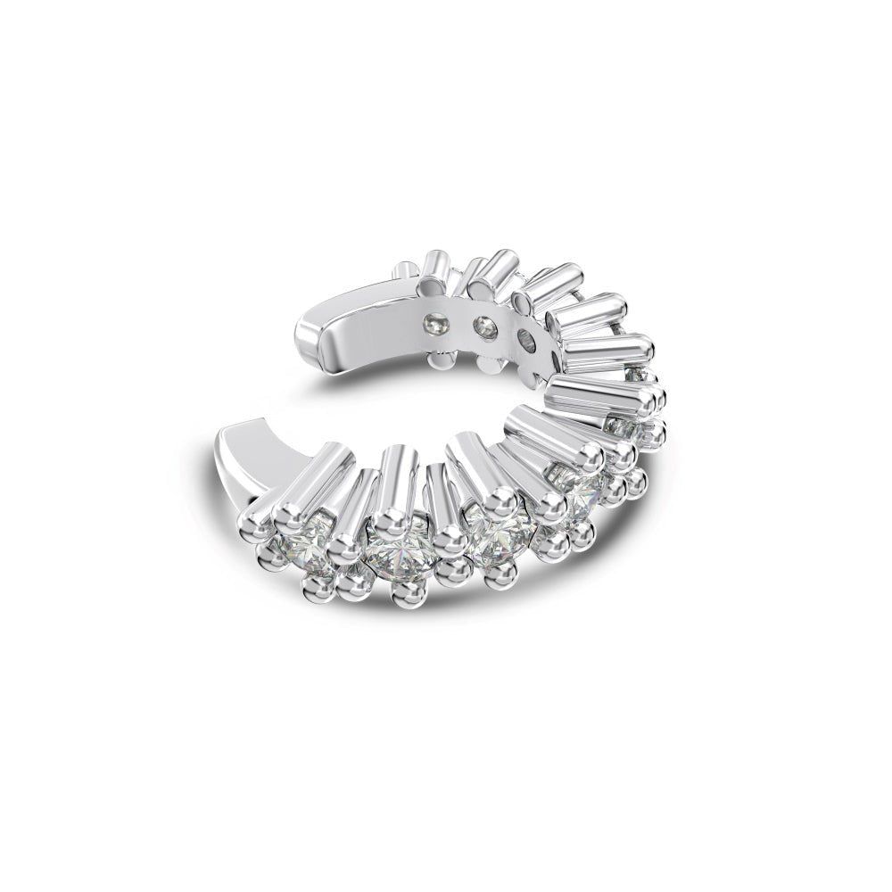 Zamora Eternity Pavé Earcuff - Earrings | Moarén